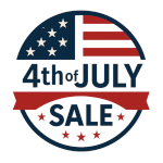 4th of July Sticker Trans 150x
