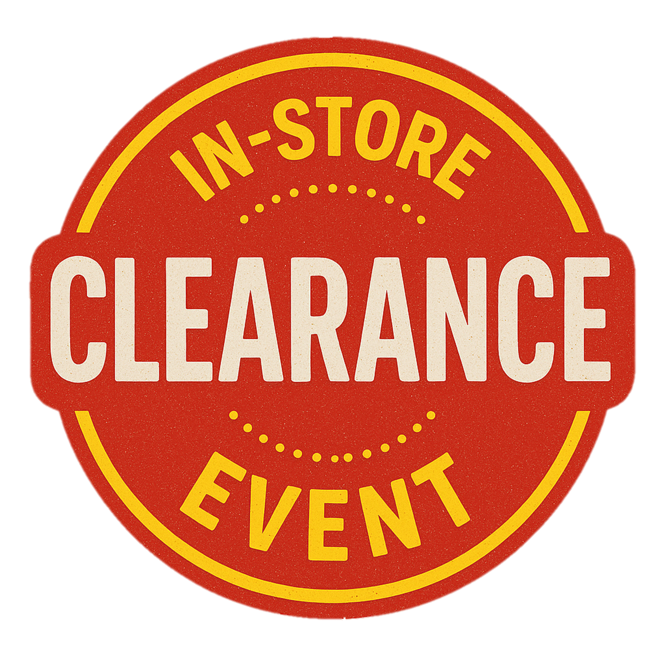 Clearance Event Badge